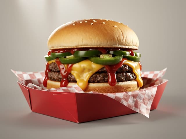 Jalapeño Fire Burger