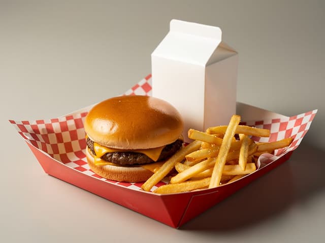 Mini Burger Menü