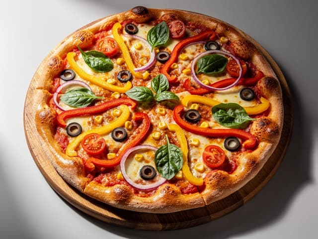 Sebzeli Pizza