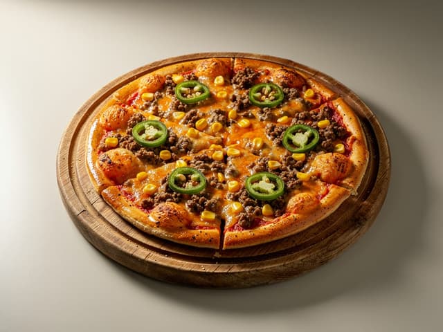 Acılı Meksika Pizza