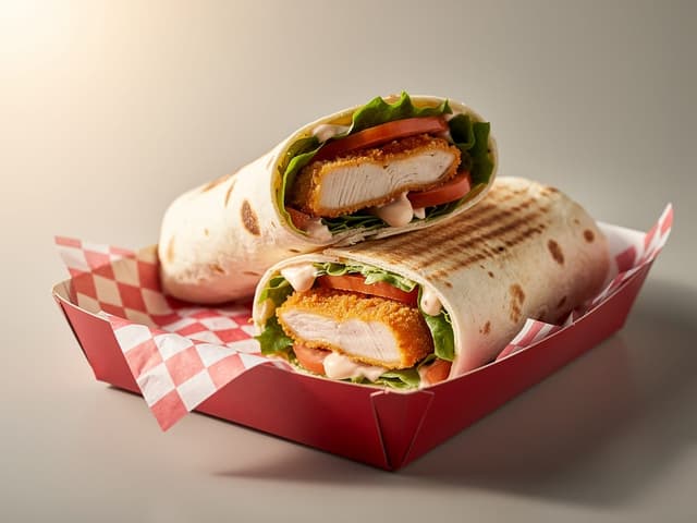 Çıtır Tavuk Wrap