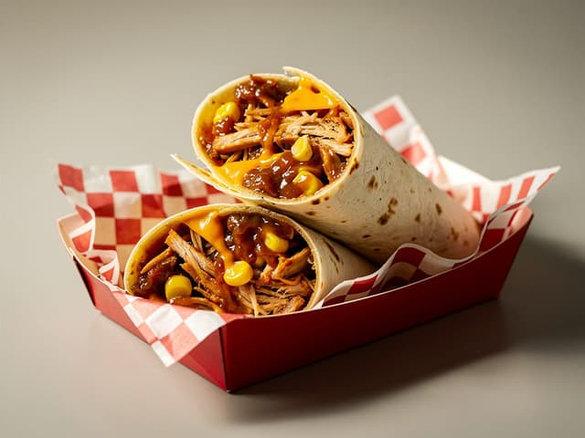 BBQ Tavuk Wrap